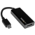 StarTech.com USB-C to HDMI Adapter - 4K 30Hz - Black - USB Type-C to HDMI Adapter - USB 3.1 - Thunderbolt 3 Compatible