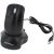 Seal_Shield Silver Storm Mouse - Radio Frequency - Optical - 2 Button(s) - Black - Wireless - Rechargeable - 1000 dpi - Scroll Wheel