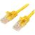 StarTech.com 0.5m Yellow Cat5e Patch Cable with Snagless RJ45 Connectors - Short Ethernet Cable - 0.5 m Cat 5e UTP Cable - Make Fast Ethernet connections with PoE support - 0.5m Cat5e Patch Cable / Cat 5 Ethernet 