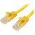 StarTech.com 2m Yellow Cat5e Snagless RJ45 UTP Patch Cable - 2m Patch Cord - Ethernet Patch Cable - RJ45 Male to Male Cat 5e Cablehousing for temps up to 32-140F