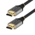 Startech .com 12ft (4m) HDMI 2.1 Cable 8K - Certified Ultra High Speed HDMI Cable 48Gbps - 8K 60Hz/4K 120Hz HDR10+ eARC - Ultra HD 8K HDMI Cord - Monitor/TV/Display - Flexible TPE Jacket