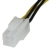 Startech .com 8in ATX12V 4 Pin P4 CPU Power Extension Cable - M/F