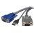 Startech .com 6 ft Ultra-Thin USB VGA 2-in-1 KVM Cable