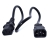 Zebra CS-CAB-IEC power cable Black 0.5 m C13 coupler C14 coupler, Cradle AC Line Cord, 0.5m