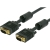 Blupeak VGMM02 VGA cable 2 m VGA (D-Sub) Black, VGA Monitor Cable Male to Male