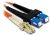 Comsol Multimode Duplex Fiber Patch Cable 62.5/125 OM1,  LC-SC - 10M