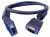 8WARE VGA Extension Cable, Filter, UL Approved - HD15M to HD15F, 2m