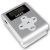 Laser 2GB MP3 Player - LCD Display, FM (MP3-2GA8S) - Silver