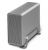 Inxtron IceCube Dual HDD External Enclosure - Silver2x3.5