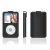 Belkin Leather Sleeve for iPod Classic (2nd Gen) - Black - F8Z386