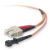 Belkin Multimode Duplex Fiber Patch Cable 62.5/125mm, SC-MTRJ - 1M