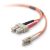Belkin Multimode Duplex Fiber Patch Cable 62.5/125mm, SC-LC - 1M