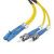 Belkin Multimode Duplex Fiber Patch Cable 8.3/125mm, ST-LC - 20M