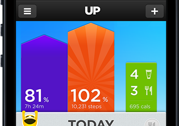 Jawbone UP Android app