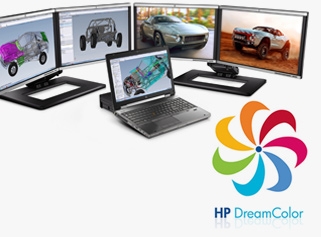 HP DreamColor Technology and AMD or NVIDIA pro graphics for your EliteBook workstation