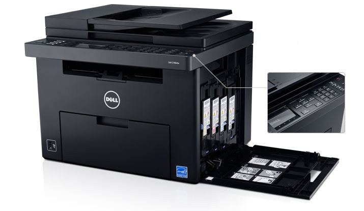 Dell C1765nfw Color Multifunction Printer - Simple to use and maintain