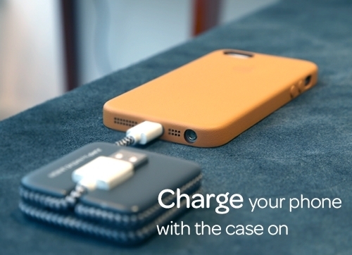 Charge your phone with the case on