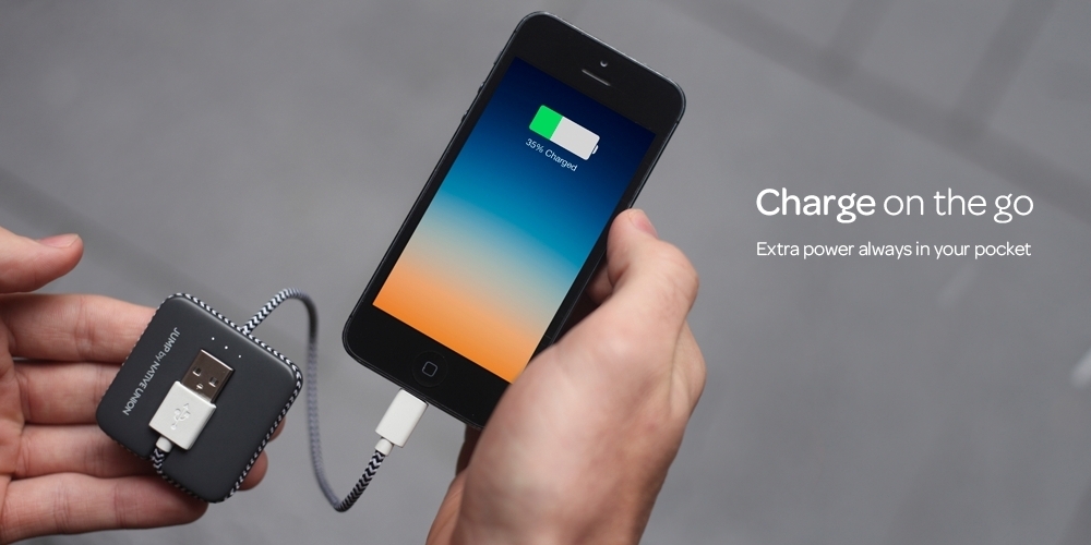 Charge on the go | Extra power always in your pocket.