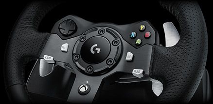 logitech g920 driving force racing wheel for xbox one and pc