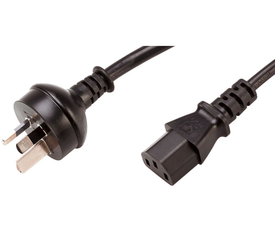 Hypertec H40iec2 Cable Iec C13 To Aus 3 Pin Plug Power Cable