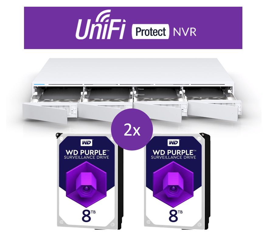 unifi protect network video recorder hard drive