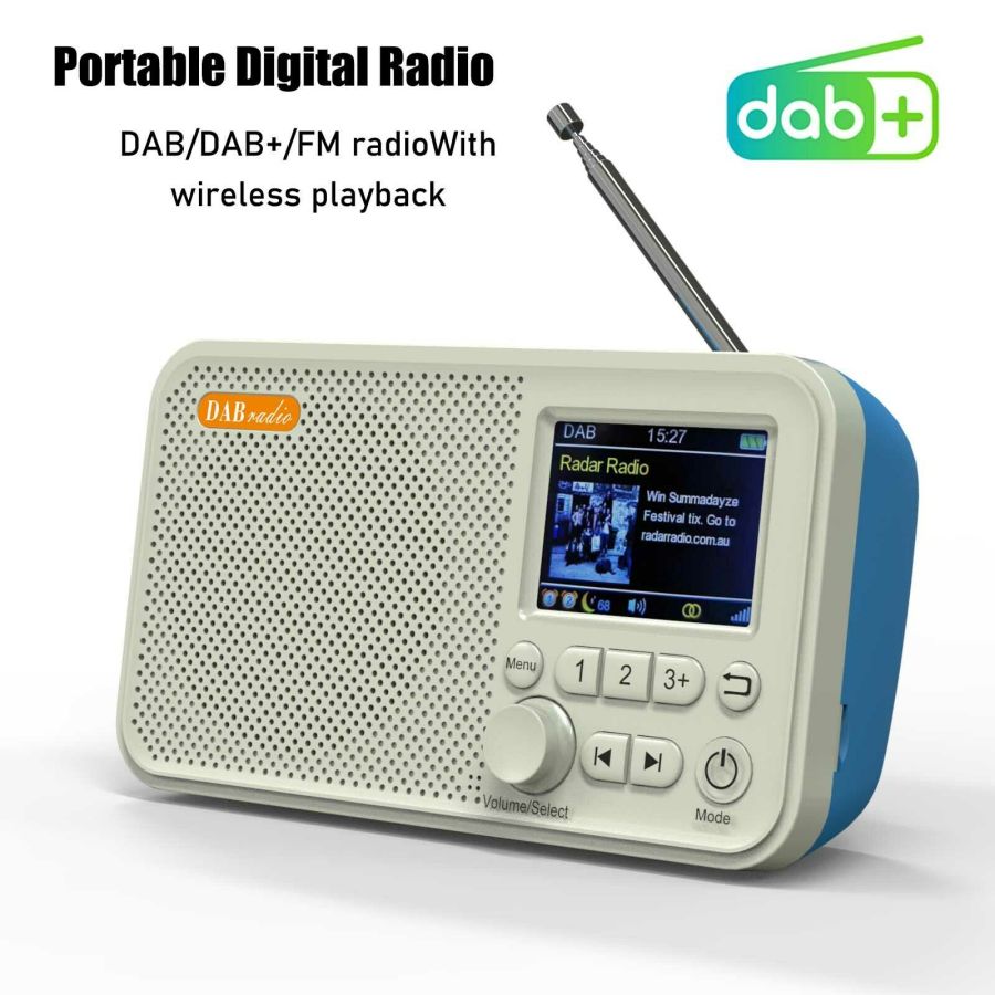 Shop Generic Portable 5.0 Digital Radio DAB/DAB+ and FM Receiver