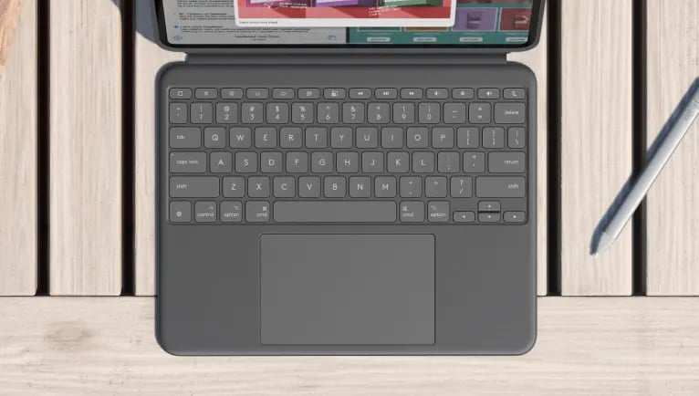 Logitech Combo Touch Backlit Keyboard Case for iPad Pro 11-inch (5th Gen)