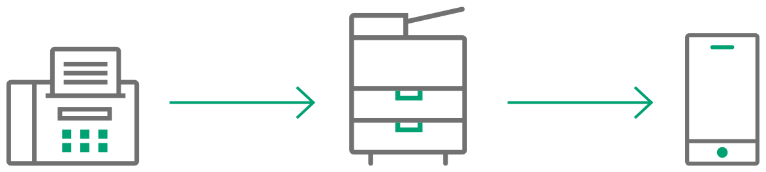 Check incoming faxes on the go