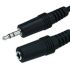 Generic 3.5mm Speaker/Microphone Extension Cable M-F Stereo - 5M