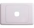 Cabac WPC-1 Wall Plate 1 Gang
