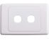 Cabac WPC-2 Wall Plate 2 Gang