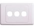 Cabac WPC-3 Wall Plate 3 Gang