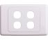 Cabac WPC-4 Wall Plate 4 Gang