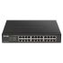 D-Link DGS-1100-24PV2 24-Port Gigabit Smart Managed PoE Switch with 12 Mbps and 12 PoE Ports