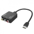 Simplecom Composite AV CVBS 3RCA to HDMI Video Converter 1080p Upscaling