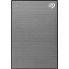 Seagate 1TB One Touch Portable Hard Drive - Space Gray - Notebook Device Supported - USB 3.0 