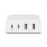 Belkin BoostCharge Pro 4-Port GaN Charger - 108W 2xUSB-C & 2xUSB-A, 2M Cable, Intelligent and Fast Charger, Compact Laptop Charger