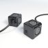 Allocacoc Powercube Extended USB Black - 4 Outlets-2 USB 1.5m Cable