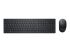 Dell Pro KM5221W Wireless Keyboard and Mouse (Black) - US English - 580-AJNS