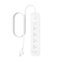 Belkin 4-Outlet Surge Protection Strip with Dual USB-C charging port - (SRB005AU2M),Complete Three-line AC protection, CEW $40,000,2YR