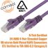 Comsol CAT 6 Network Patch Cable - RJ45-RJ45 - 2.0m, Purple