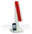 NBK LED Desk Lamp - With iPhone, iPod Stand - Red