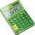 Canon LS123KMGR 12 Digit Desktop Calculator - GreenLarge 12-Digit Display With Tax Function, Dual Power, Made From Recycled Canon Product Material