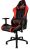 AeroCool Thunder X3 TGC15 Series Gaming Chair - Black/RedPU/Fabric, Butterfly Mechanism, 350MM Nylon Base, Class 4, 80MM Gas Lift with Dust Cover, 50MM PU Castor(Pressure Wheel)
