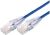Comsol 3m 10GbE Ultra Thin Cat6A UTP Snagless Patch Cable LSZH (Low Smoke Zero Halogen) - Blue