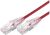 Comsol 5m 10GbE Ultra Thin Cat6A UTP Snagless Patch Cable LSZH (Low Smoke Zero Halogen) - Red