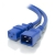Alogic IEC-C19 (Male) to IEC-C20 (Female) Power Extension Cable - 1m, 15A - Blue