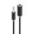 Alogic 3.5mm (Male) to 3.5mm (Female) Stereo Audio Extension Cable - 1m - Pro Series