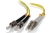 Alogic LC-ST Single Mode Duplex LSZH Fibre Cable - 09/125 OS1 - 1M