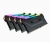 Corsair 64GB (4x16GB) 3200MHz DRAM DDR4 RAM Memory Kit - Black - Vengeance RGB PRO Series